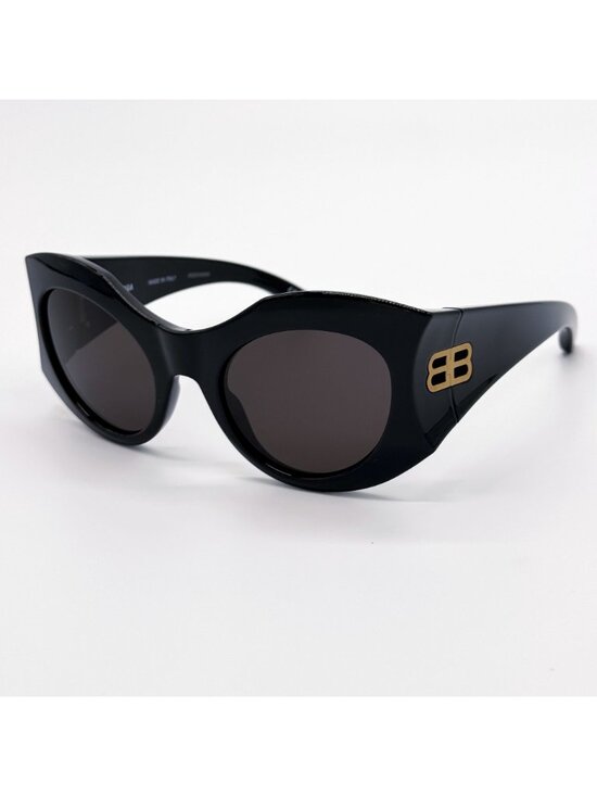 NEW BALENCIAGA BB0256S 001 SUNGLASSES BLACK BUTTERFLY WOMEN EYEWEAR BALENCIAGA main image 9